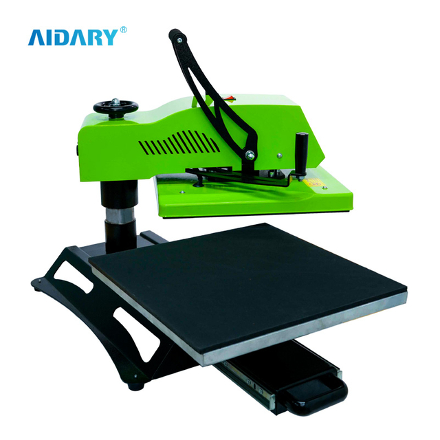 AIDARY 15x15 Best Seller Swing Away Insert Tshirt Draw Type High Quality Heat Sublimation Machine HP3805