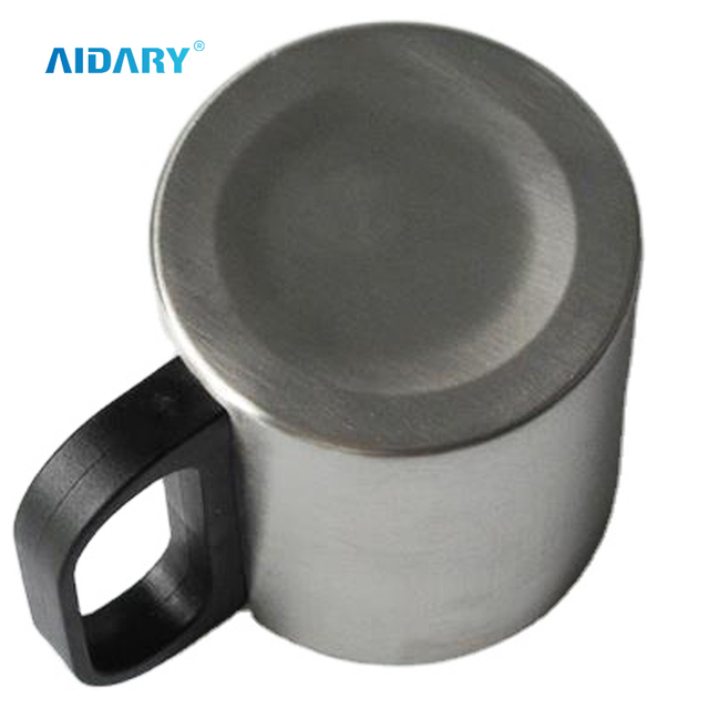 AIDARY Sublimation Plastic Handle Stainless Steel Mug