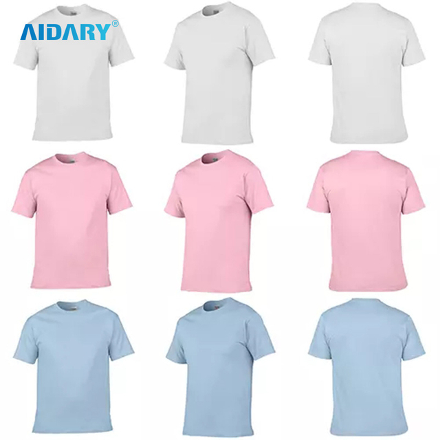 AIDARY Best Custom Logo 150gsm Fullcotton T-shirt for Men And Women