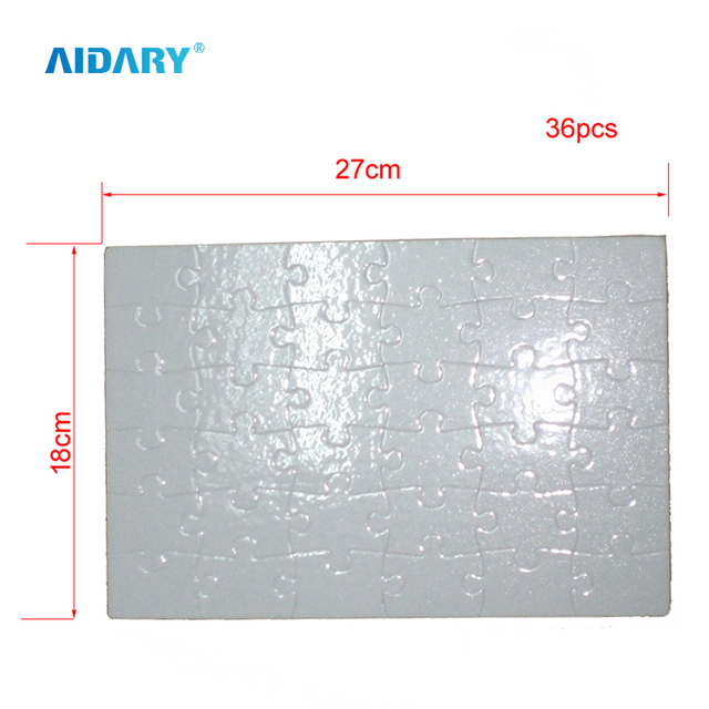 27*18cm 36 piece Sublimation Puzzle