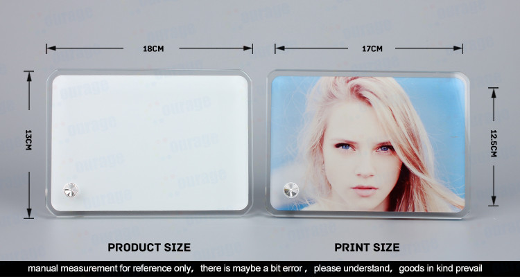 Rounded crystal photo frame BL07 (4)