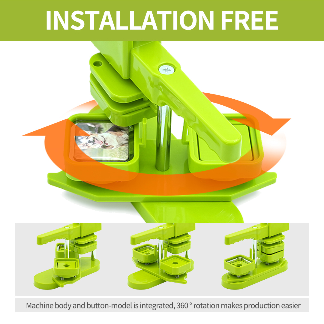 Square bagde making machine XZJ-S (4)