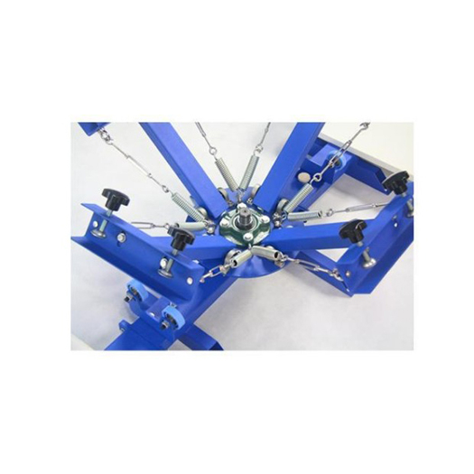 4 Color 1 Station Rotary Screen Printing Machine