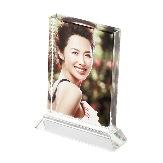 Vertical T Folding Screen 130 Sublimation Crystal Photo Frame