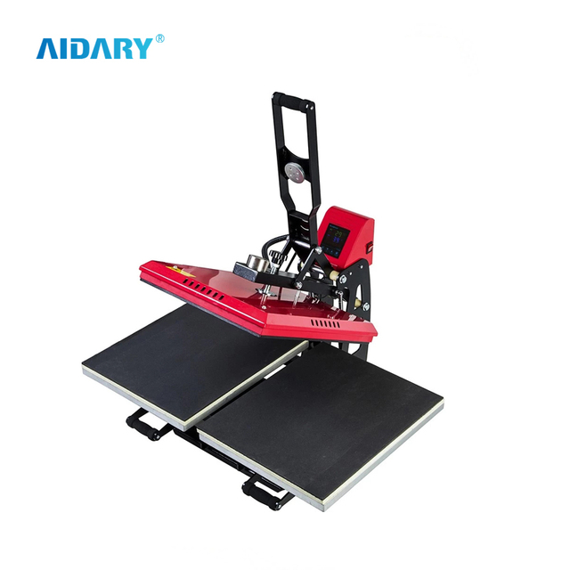 AIDARY Two Stations Fast Printing Sublimation Tshirt DTF Printing Machine AP1801