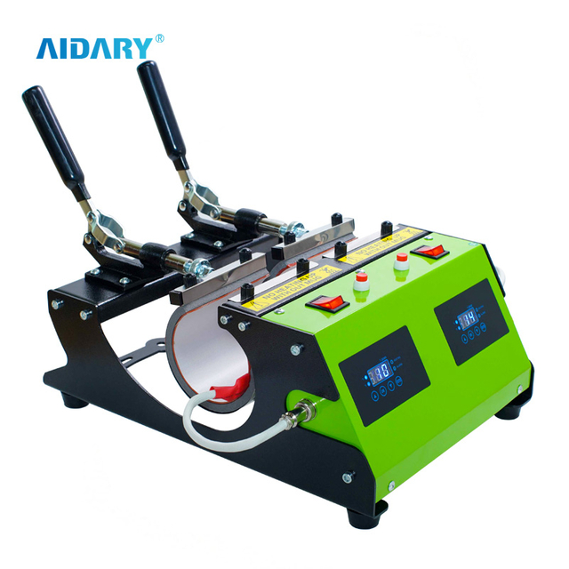 AIDARY Individual Controller Double Heating Element Ceramic Mug Printing Machines AP1821