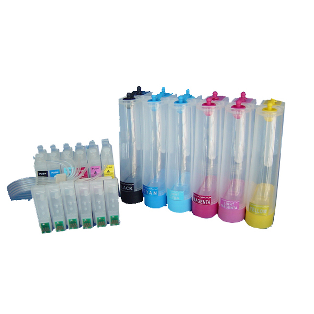 Empty CISS Ink System With Chip For Epson Continuous Ink Supply System 