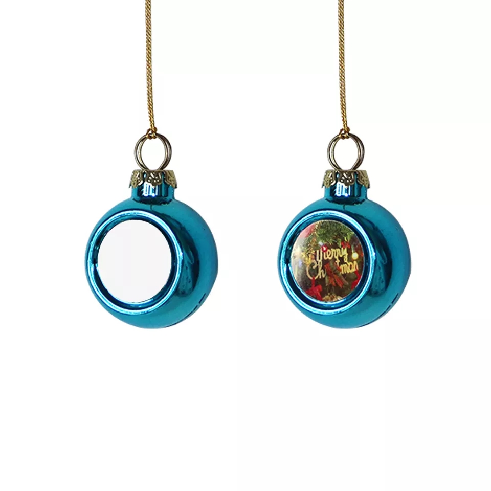 Christmas ball blue