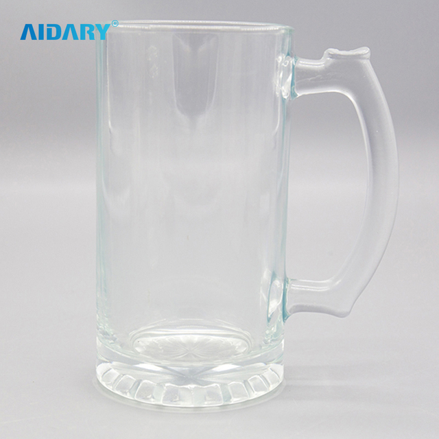 AIDARY Sublimation 22oz Transparent Glass Beer Mug