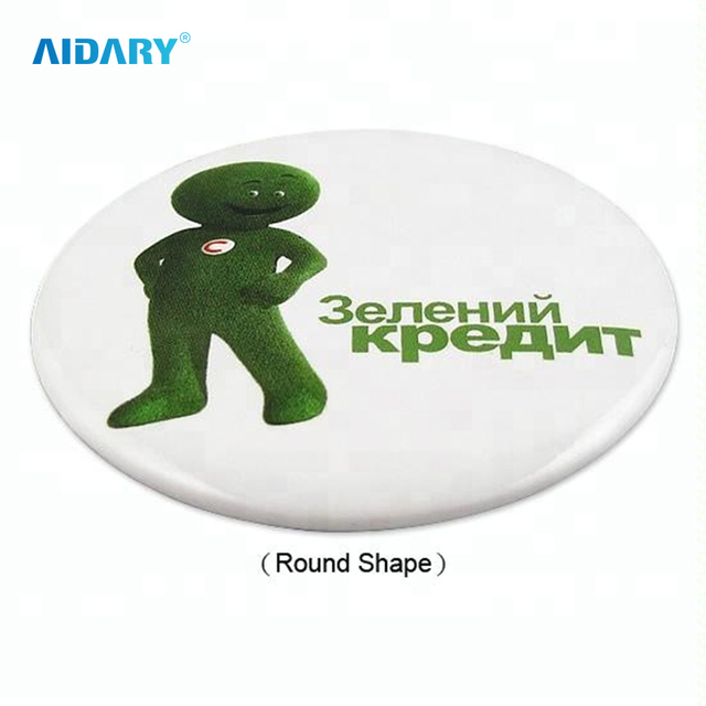 32mm Round Pin Badge Round Plain Badge