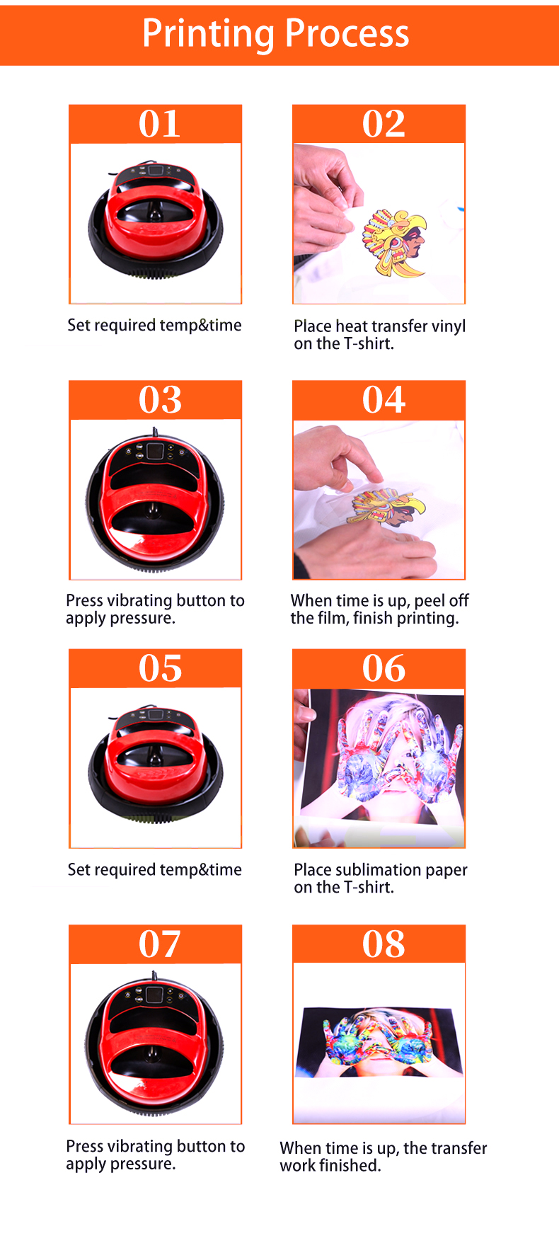 Iron heat press AUP-T (6)