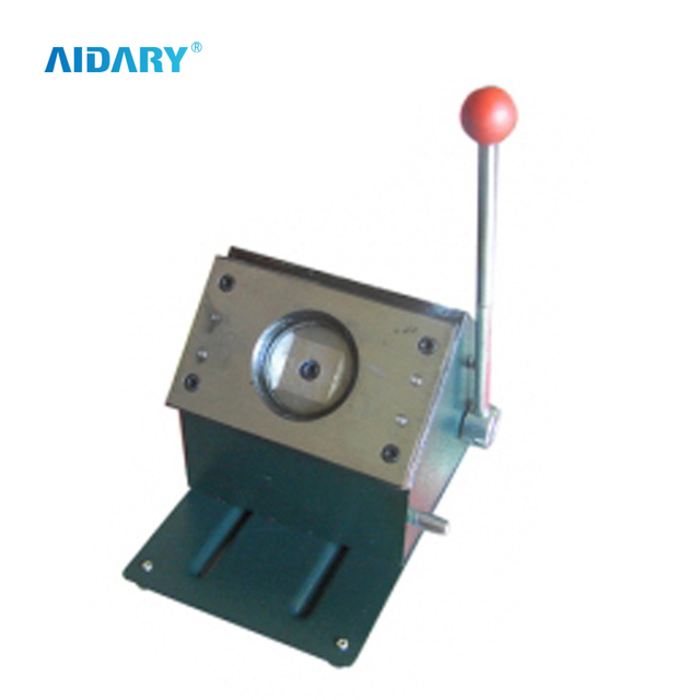 32mm Custom Manual PVC Sticker Name Tag Circle Badge Button Round Paper Cutter