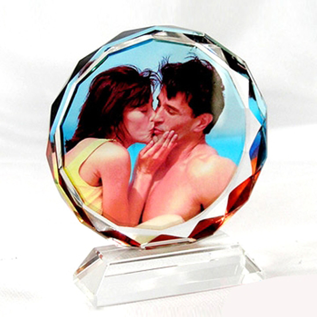 150mm Sun Flower Sublimation Glass Frame BSJ03