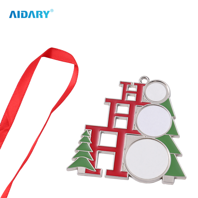 Sublimation Christmas Metal Ornament - 3H