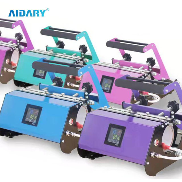 AIDARY Highly recommend 6oz 8oz 11oz 18oz 20oz 25oz 30oz All in One Tumbler Press Mug Cup Press Machine AP2119