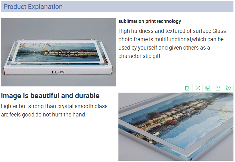 10 Strip crystal photo frame BL08 (2)