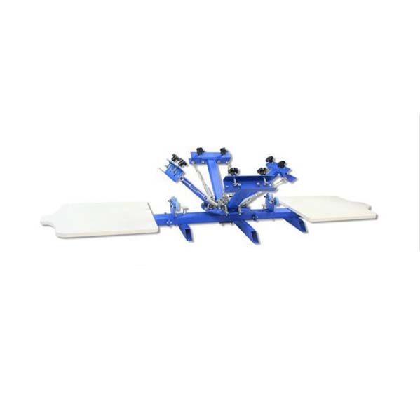 4 Color 2 Station Rotary Screen Printing Press