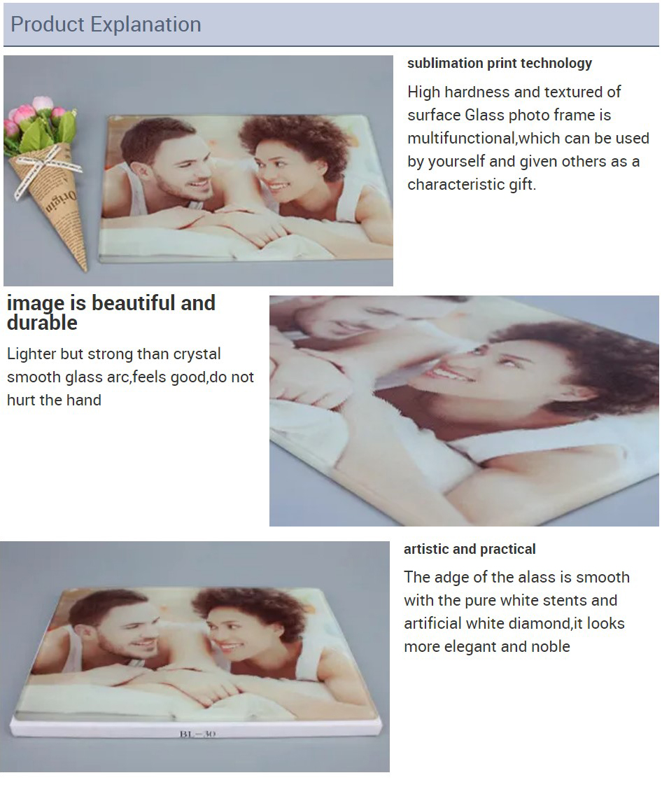 Sublimation Glass Photo Block BL30 (3)