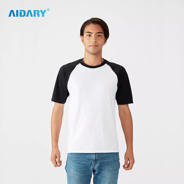 AIDARY Gildan 180gsm Cotton Colorful Short Sleeve T-shirt