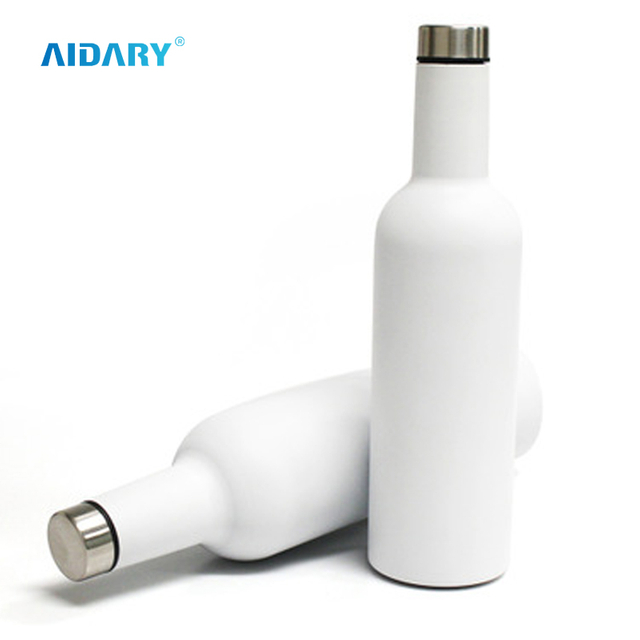 AIDARY Sublimation Stainless Steel Red Wine Bottle