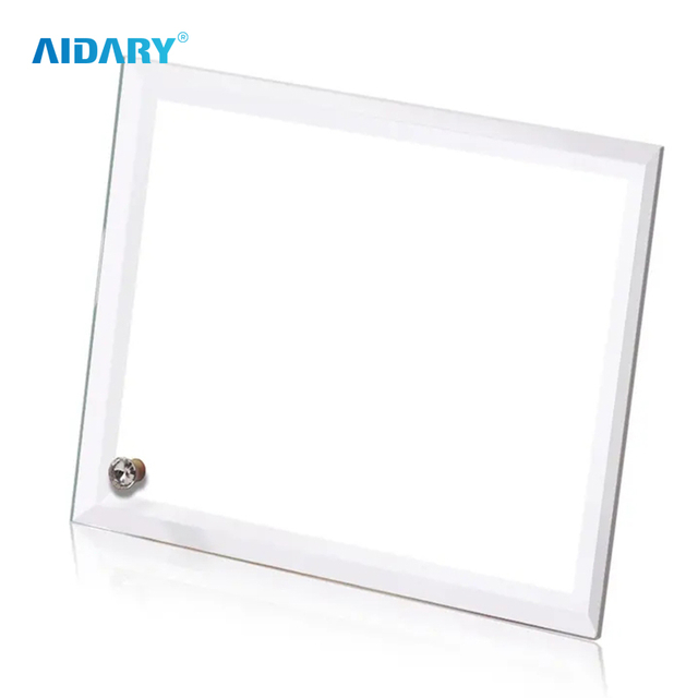 Sublimation 8 Inch Bevel Crystal Frame BL05