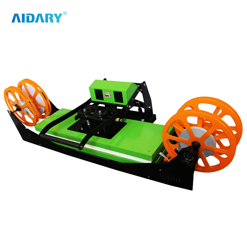 AIDARY Dual Heated Plates High Pressure High Efficiency Specially 30cm X 100cm Lanyard Heat Press Machine