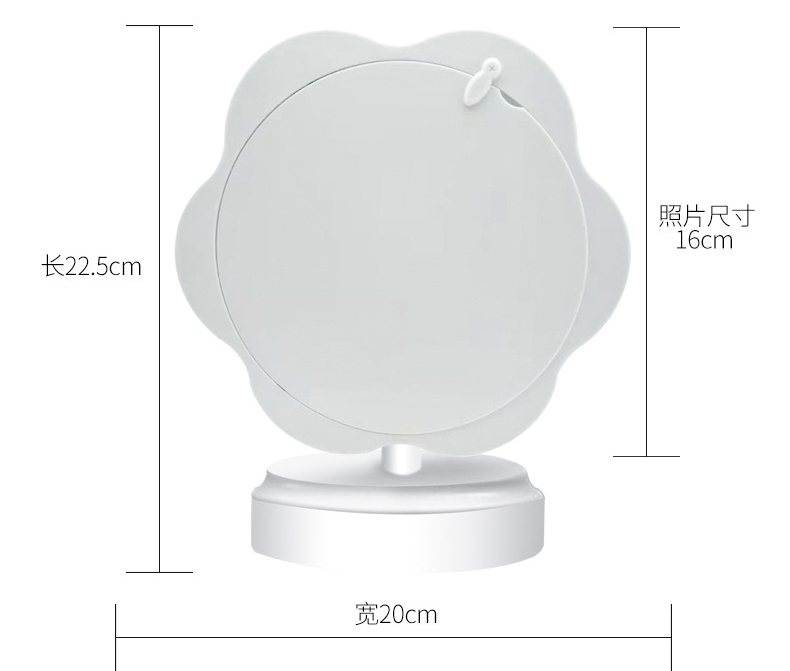 Plum Led lights photo frame