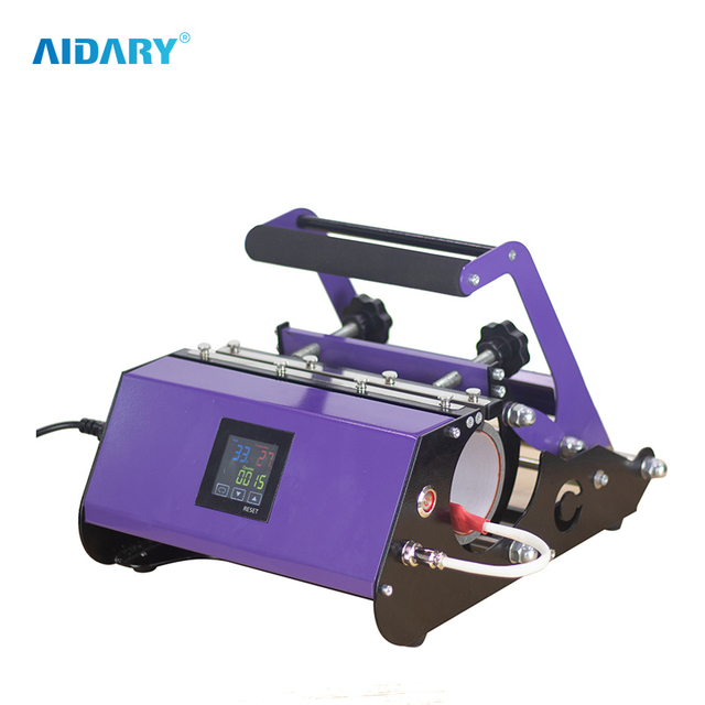 Full Print on Flat Bottom 20oz Tumbler Heat Press Machine AP2137