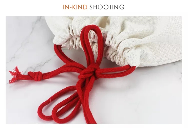 Sublimation Red rope bundle pocket