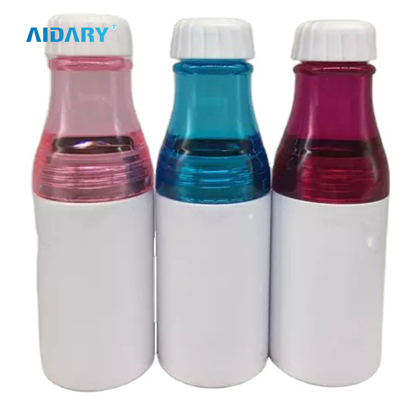 AIDARY Single Layer Sparkling Bottle Sports Bottle for sublimation