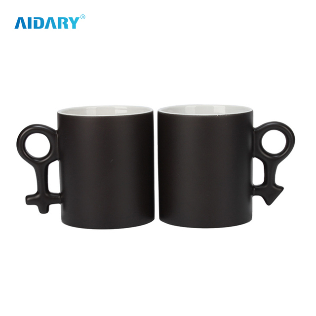 AIDARY Sublimation Color Change Couple Mug