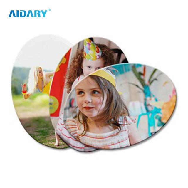 AIDARY Sublimation Blank Porcelain Ornament - Oval