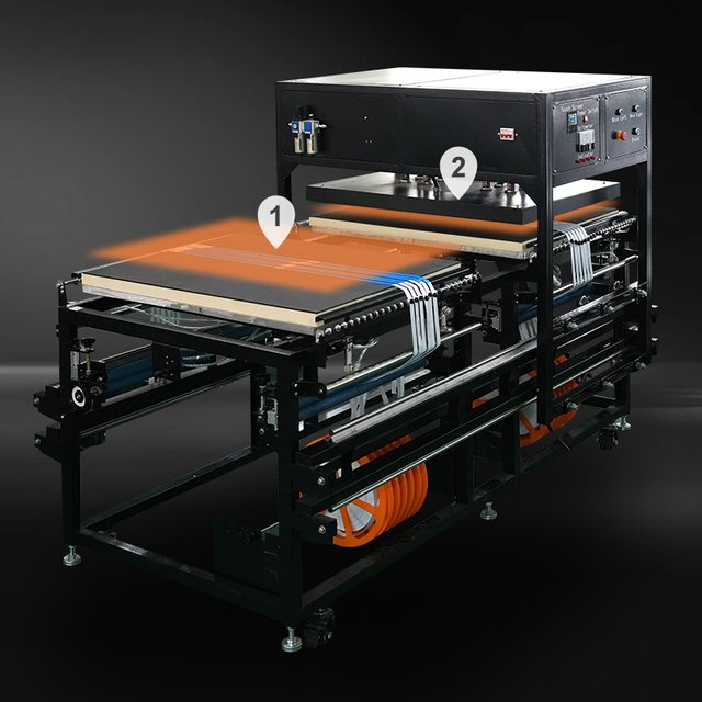 Big Size 80*100cm Lanyard Robbin Pneumatic Heat Press Machine AP2601